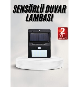 Northcity Güneş Enerjili LED Bahçe Aydınlatması - 180 LED, PIR Sensörlü, Su Geçirmez