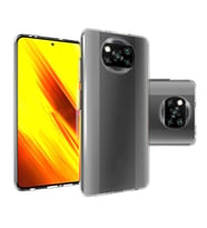 Xiaomi Poco X3 Kılıf Şeffaf Silikon Hibrit Case (Renksiz)