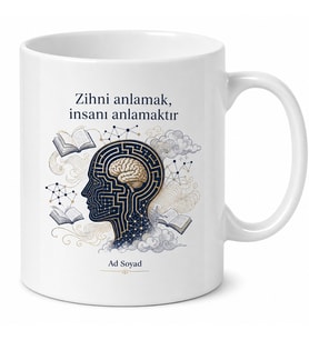 Psikoloji Kitapları Bilinçaltı Labirenti Rüyaların Tabiri İnsan Zihni Kupa Bardak Hediye