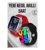 Mey İthalat® Akıllı Saat Tema Değiştirme Uyku ve Sağlık Takibi Bluetooth Bağlantılı