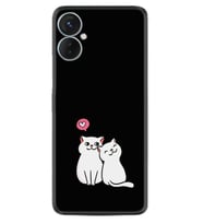Tecno Spark 9T Kılıf Silikon Desen Özel Seri Love Cats 1690