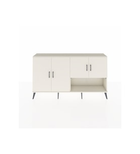 Arges Konsol 6 Raflı 4 Kapaklı 176x30x99 Aytaşı-Aytaşı/Antrasit