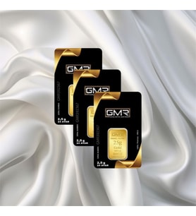 3 Adet 2.5 Gr 24 Ayar Gmr Gram Altın