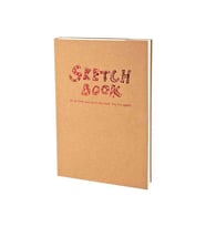 Lutart Sketch Book Dikişli Kraft Karton Kapak 100 gr 120 yp A4 