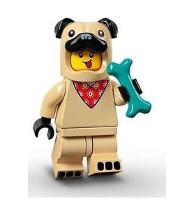 LEGO Minifigures 71029 Series 21 : 5.Pug Costume Guy