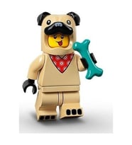 LEGO Minifigures 71029 Series 21 : 5.Pug Costume Guy