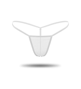 Transparan Tül String Tanga