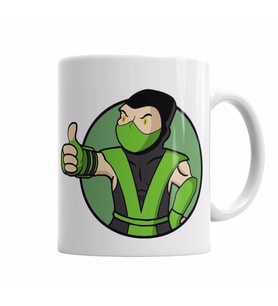 Reptile Vault Boy Kupa Bardak Porselen