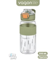 550 ML Rahat İçim (Pipetsiz) Taşıma Kulplu Çocuk Su Matarası -VGN3001ML550