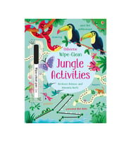 Wipe-Clean Jungle Activities Usborne Publishing