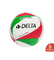 Delta Voleybol Topu El Dikisli Voleybol Topu DELTINO-KIRMIZI-YEŞIL Kırmızı