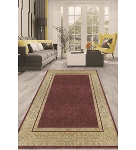 Dijital Kaymaz Taban Yıkanabilir Modern Renkli Salon Halısı Mutfak Halısı Yolluk ND-HT-130 (Gold)