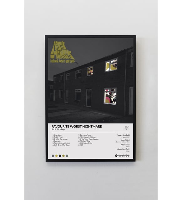 Arctic Monkeys Favourite Worst Nightmare Albümü IKEA YLLEVAD
