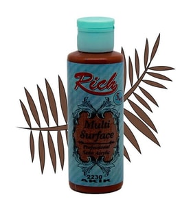 Rich Multi Surface Her Yüzey İçin Akrilik Boya 120 cc. 2230 AKİK 