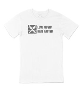 Love Music Hate Racism Tişört