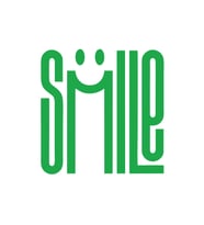 Smile Sticker  17x17 Cm Yeşil
