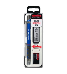 Rotring Mavi Tikky Versatil Kalem Set Rotring Tikky Versatil Okul Seti 0.7