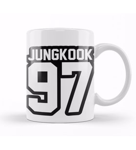 Bts  Jungkook Kupa Bardak Porselen