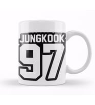 Bts  Jungkook Kupa Bardak Porselen