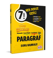 7. Sınıf Tüm Branşlar Paragraf Soru Bankası Editör Yayınları