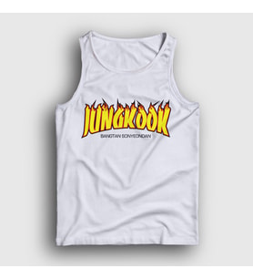 Presmono Unisex Beyaz Thrasher K Pop Jungkook Bts Atlet 272778tt (Beyaz)