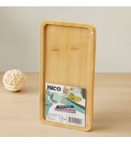 Bambu Ahşap Dikdörtgen Mini Tepsi 12 x 23.4 x 0.8 cm