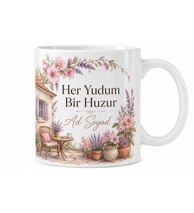 Kupa Bardak Baskılı Ev Dekorasyon Hediyesi Özel Tasarım Porselen Kupa