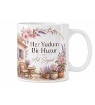 Kupa Bardak Baskılı Ev Dekorasyon Hediyesi Özel Tasarım Porselen Kupa