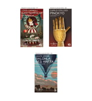 Alice Harikalar Diyarında + Balonla Beş Hafta + Pinokyo- 3 Kitap Set - Iş Bankası Özel Set Alice Har