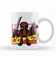 Marvel Comics Deadpool Kupa Bardak Porselen