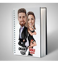 Gizli Ajan Sevgililer Karikatürlü Sevgili Defteri