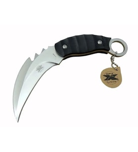 Gear Kargo X 0485 Tırtıklı Karambit Outdoor Bıçak 20 Cm - Kılıflı