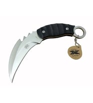Gear Kargo X 0485 Tırtıklı Karambit Outdoor Bıçak 20 Cm - Kılıflı