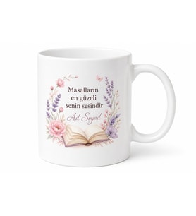 İsme Özel Masal Anlatan Nine Yazılı Kupa Bardak Hediye