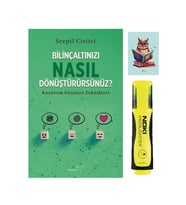 Bilinçaltınızı Nasıl Dönüştürürsünüz?-Serpil Ciritci-MüptelaYayınları-Fosforlu Kalem-Not Defteri Set