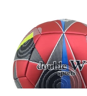 Futbol Topu Dikişli 420 gr No:5 - FB-490-KIRMIZI - 1 ADET