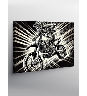 Kanvas Tablo Motokros Ve Hız