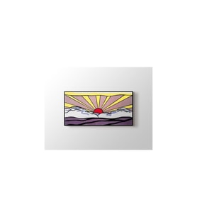DBSanatevi Roy Lichtenstein - Sunrise Tablo 50 X 70 Cm