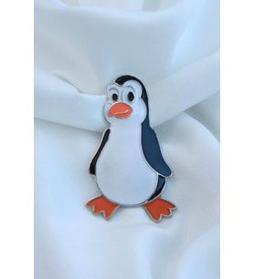 Penguen Broş