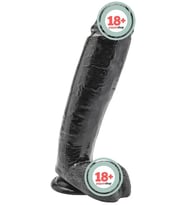 Astarte ToyJoy Get Real 10″ Realistik Dev Dildo 25 cm Siyah