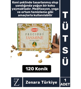 Rahatlama Arınma Dinginlik Meditasyon Yoga Chakra Pozitif Enerji Hoş Kokulu KONİK TÜTSÜ 120 Adet