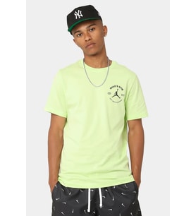 Nike Dri Fit Jordan Sport BC Graphic T-Shirt Grafik Baskılı Erkek Tişört Yeşil