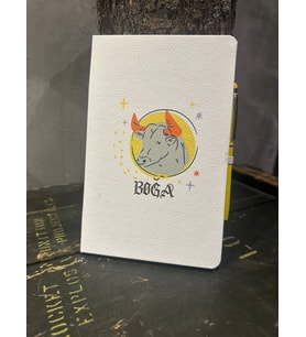 Beyaz Termo Deri Defter