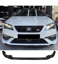 Seat Leon Mk3.5 Fr Dynamic Ön Ek Karlık Abs Plastik Mat Siyah 2017 2018 2019 2020 Makyajlı Kasa karlık+bodykit+ek