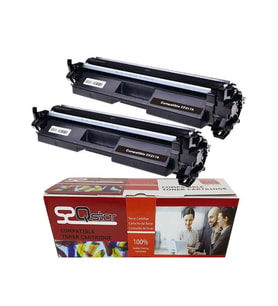 HP Çipli 17A CF217A 2'li Ekonomik Paket Garantili Uyumlu Toner M102A/M120W/M130A Muadil Toner