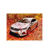 VW CC RLİNE MARŞPİYEL SAĞ SOL TAKIM FİBERGLASS BOYASIZ