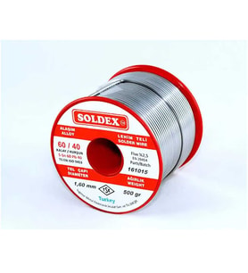60-40 Lehim Teli 500 Gr 1 mm - Sn:60 / Pb:40