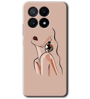Poco x6 Pro Kılıf HD Desen Baskılı Kılıf - Çizim Silüet