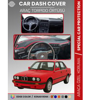 BMW E30 3 SERİSİ (1982-1991) Torpido Örtüsü Ön Göğüs Koruma Torpido Koruma Tam Uyum Çatlamayı Önler