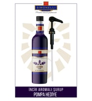 Kahve ve Kokteyl Şurubu Lavanta Aromalı 70 CL + POMPA Simonelli